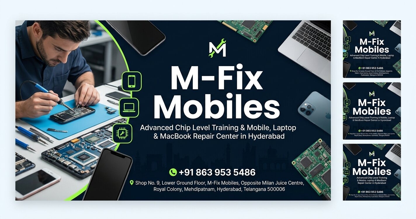 HiTech TV News — M-Fix Mobiles shop inauguration (opens on Facebook)